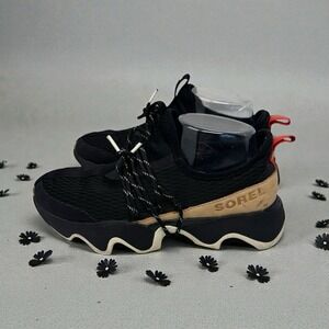 🔥Sorel Kinetic 🤑Impact Womens  Black &Brown 🖤 Work Out Run Gym Glam 💰8‎